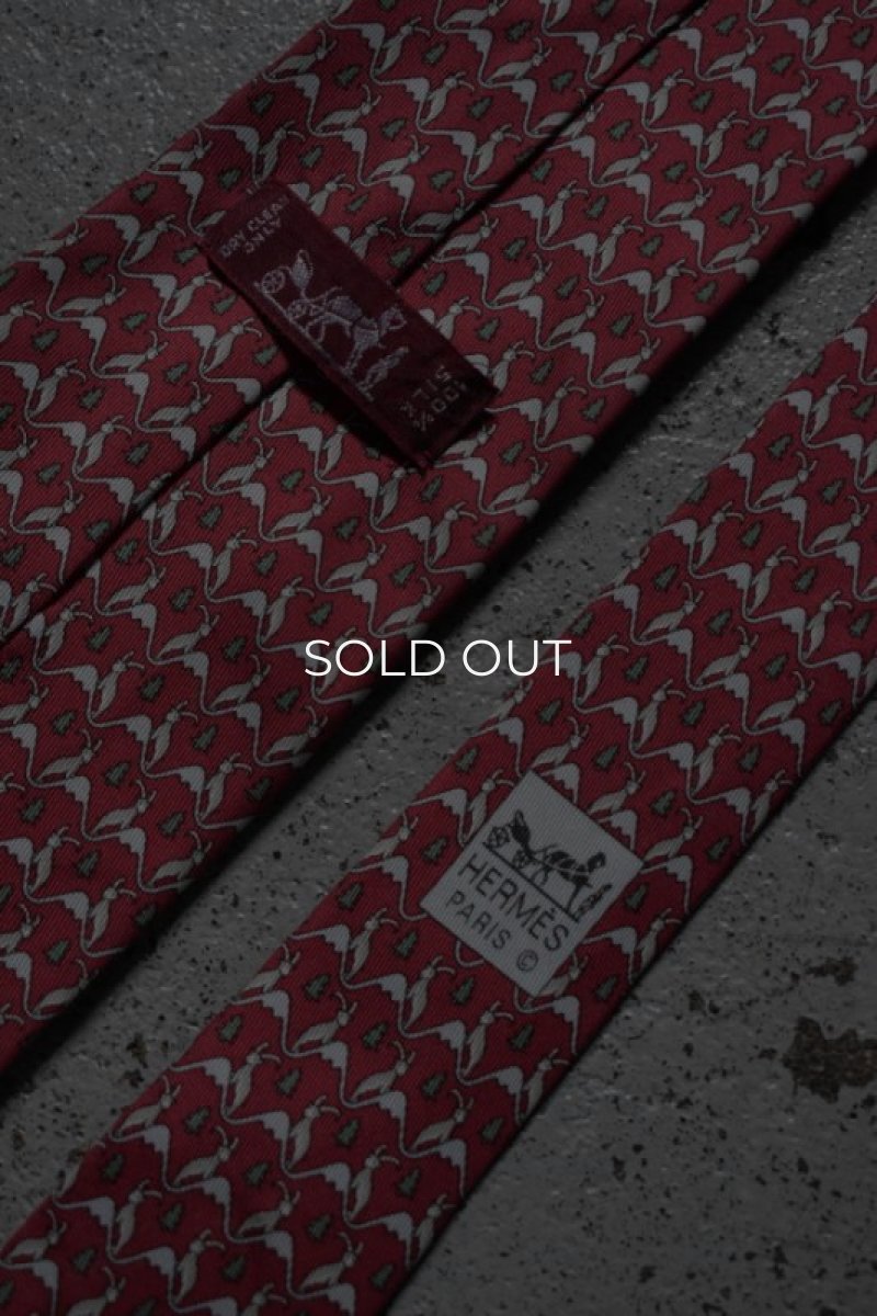 画像4: HERMES silk tie (4)