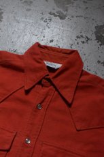 画像8: 70's Woolrich chamois cloth western shirt (8)