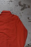 画像13: 70's Woolrich chamois cloth western shirt (13)
