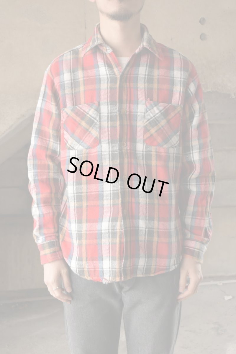 画像1: 70's BIG MAC flannel shirt (1)