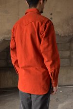 画像3: 70's Woolrich chamois cloth western shirt (3)