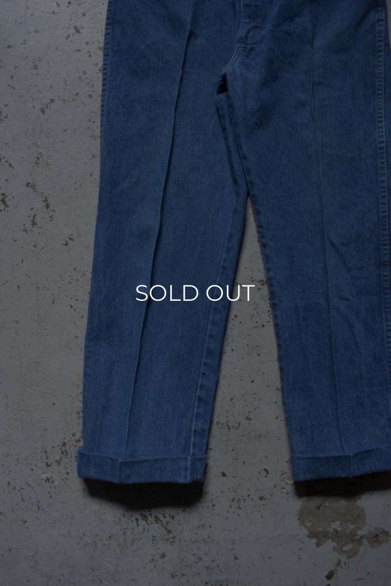 画像7: 〚TEXTURES〛 denim slacks (7)