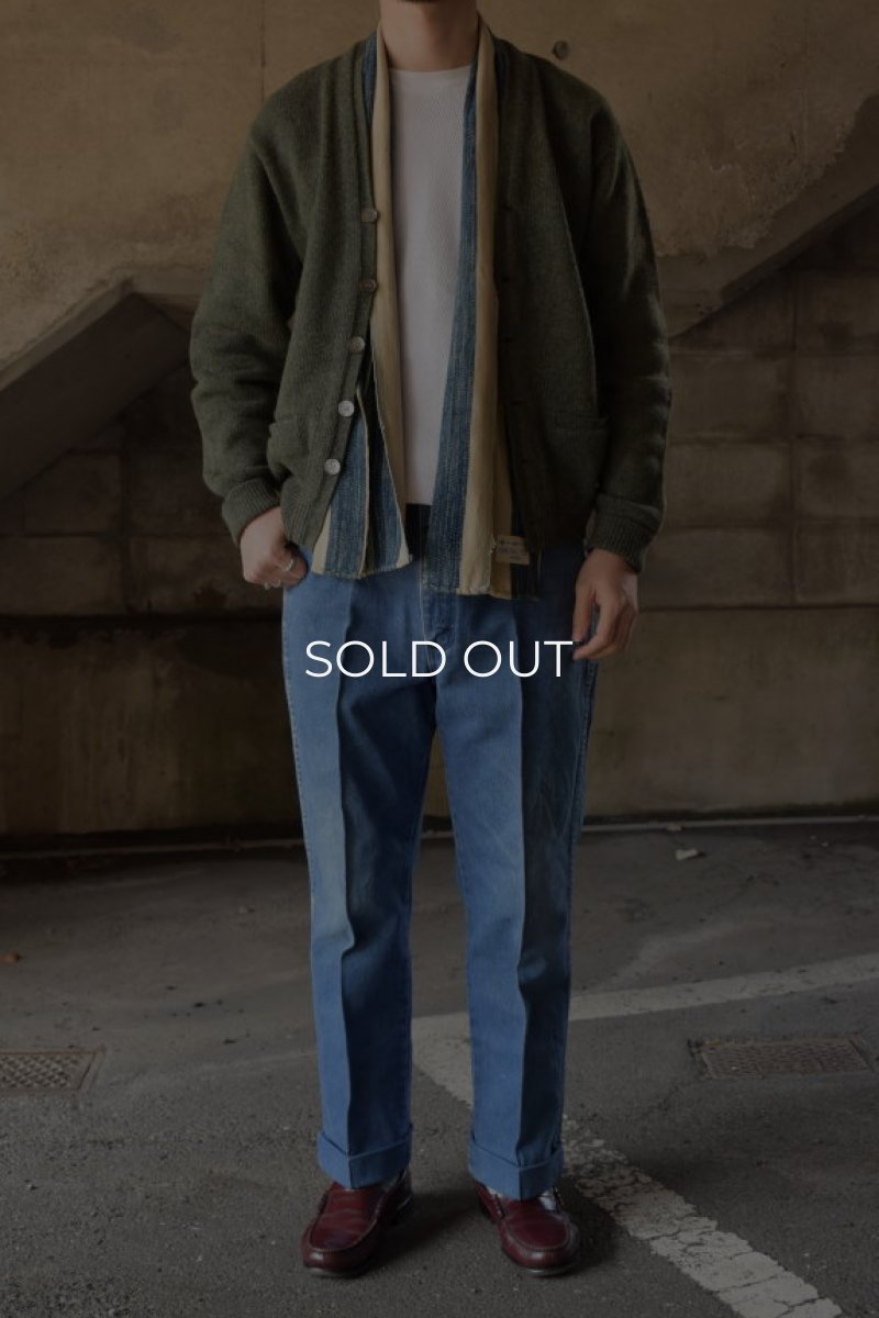 画像4: 〚TEXTURES〛 denim slacks (4)