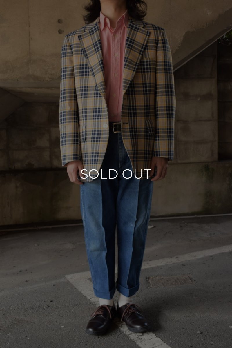 画像4: 〚TEXTURES〛 denim slacks (4)