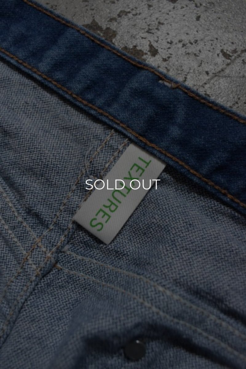 画像14: 〚TEXTURES〛 denim slacks (14)