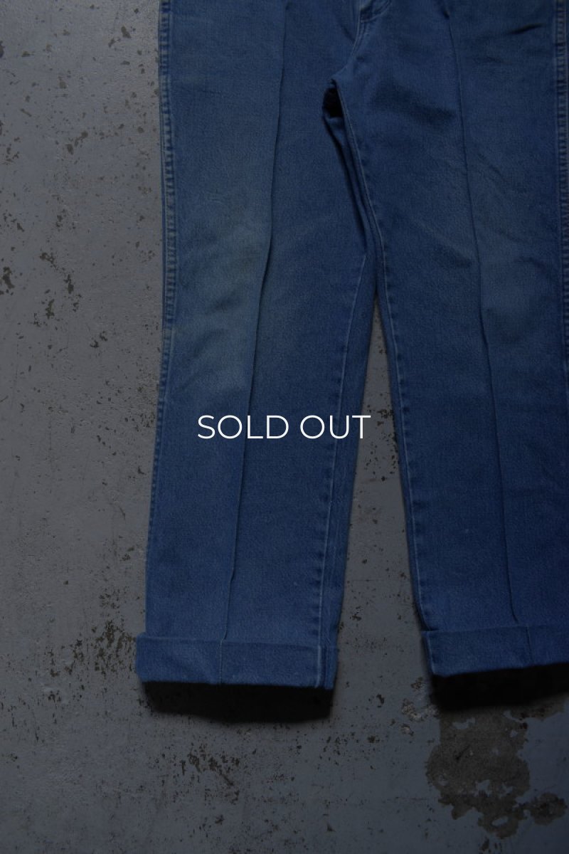 画像7: 〚TEXTURES〛 denim slacks (7)