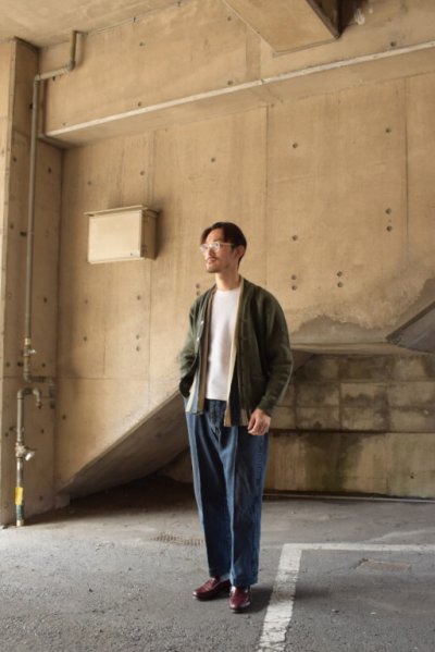 画像3: 〚TEXTURES〛 denim slacks