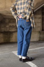 画像3: 〚TEXTURES〛 denim slacks (3)