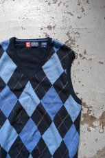 画像6: CHAPS cotton knit vest (6)