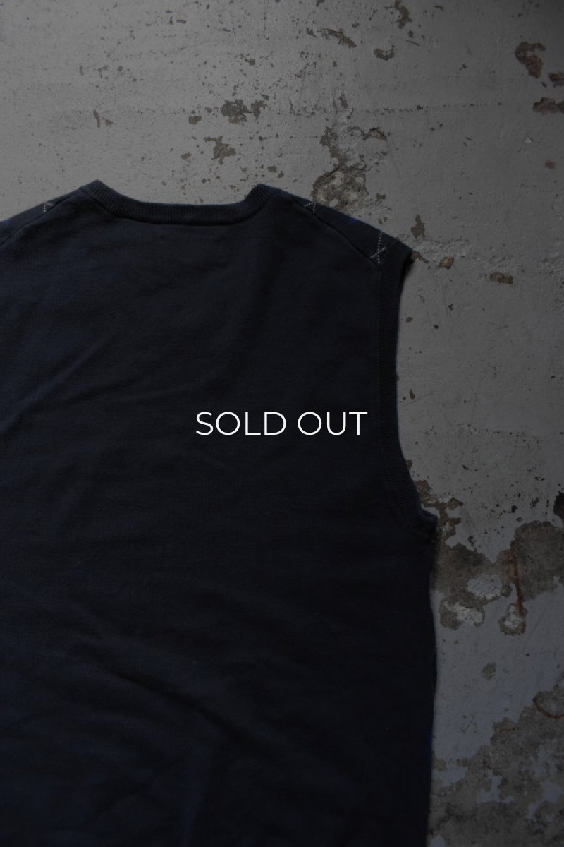 画像12: CHAPS cotton knit vest (12)