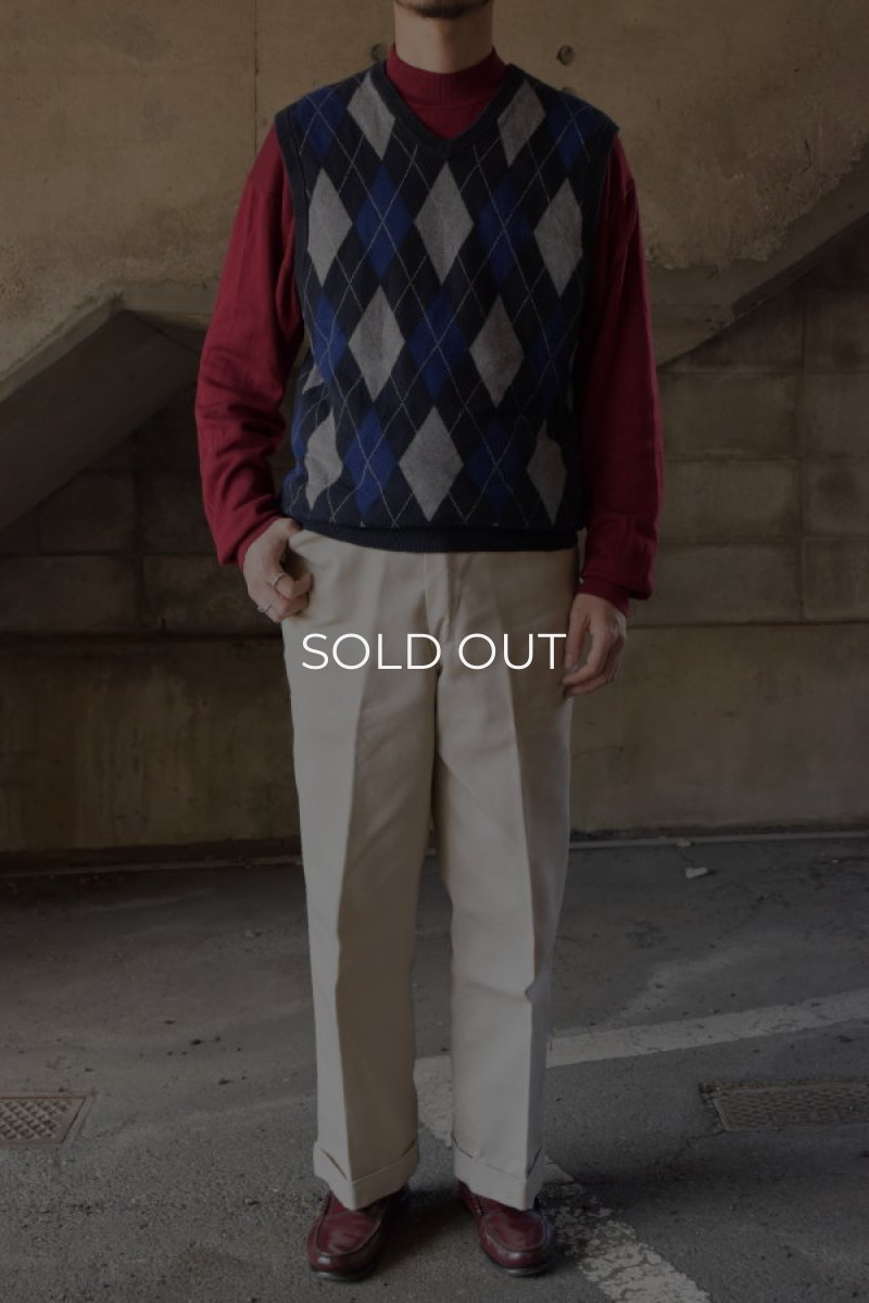 画像4: CHAPS cotton knit vest (4)