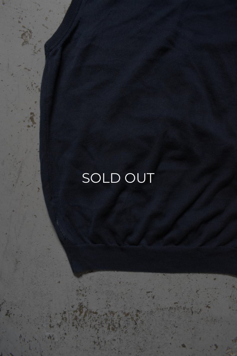 画像14: CHAPS cotton knit vest (14)