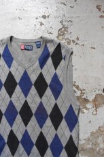 画像6: CHAPS cotton knit vest (6)