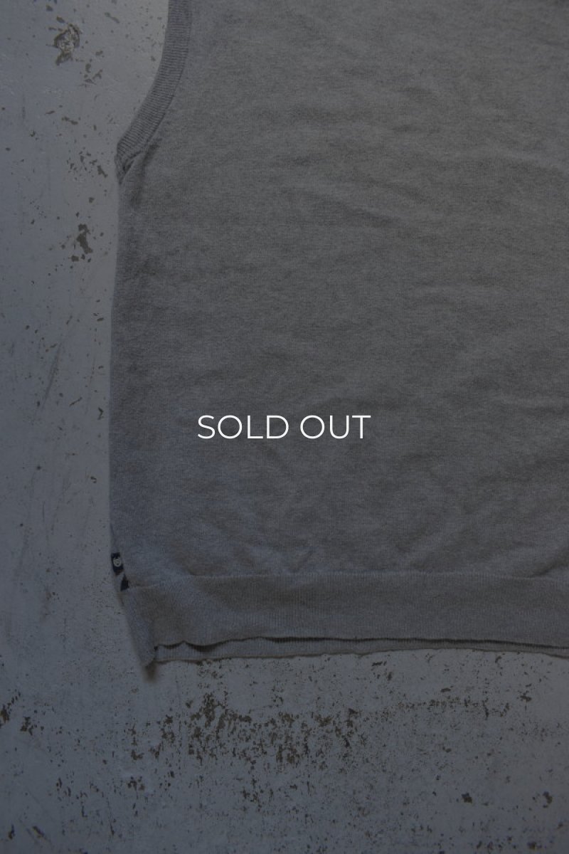 画像13: CHAPS cotton knit vest (13)