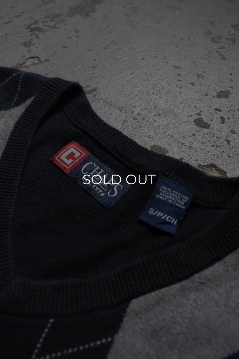 画像10: CHAPS cotton knit vest (10)