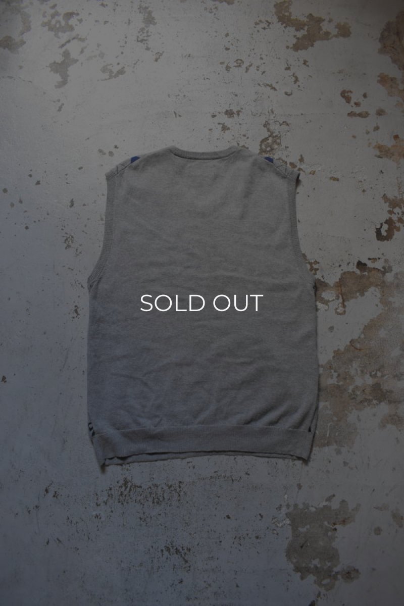 画像11: CHAPS cotton knit vest (11)