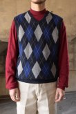 画像1: CHAPS cotton knit vest (1)