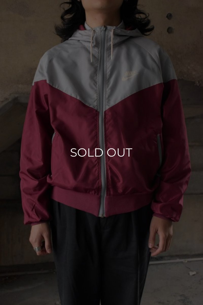 画像1: 80's NIKE nylon parka jacket (1)