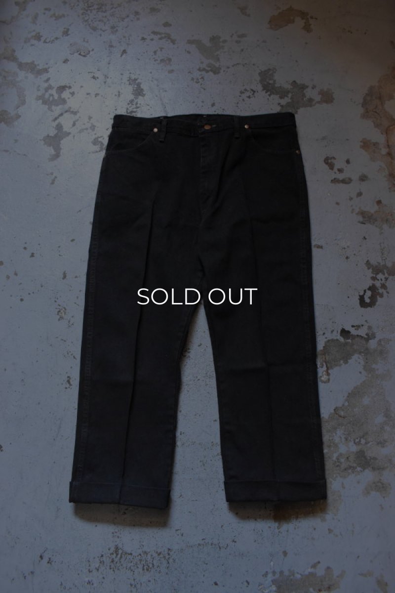 画像6: 〚TEXTURES〛 denim slacks feat. MEETS [BLACK CHOCOLATE] (6)