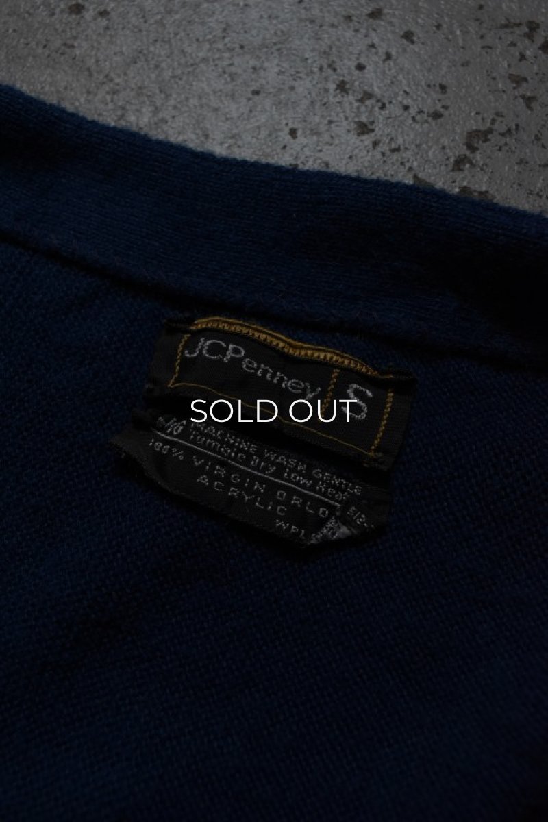 画像9: 70-80's JCPenney Acryl knit cardigan (9)