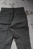 画像14: 70's U.S.MILITARY side line trousers -NOS- (14)