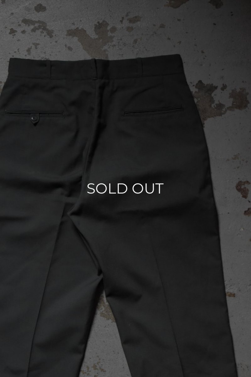 画像14: 70's U.S.MILITARY side line trousers -NOS- (14)