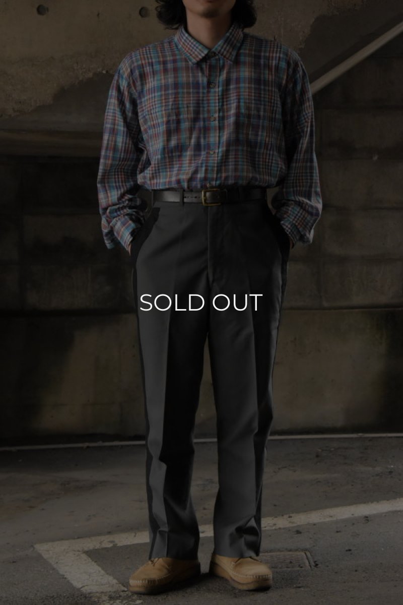 画像4: 70's U.S.MILITARY side line trousers -NOS- (4)