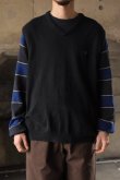 画像1: CHAPS cotton knit vest (1)