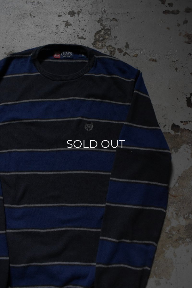 画像6: CHAPS cotton knit sweater (6)