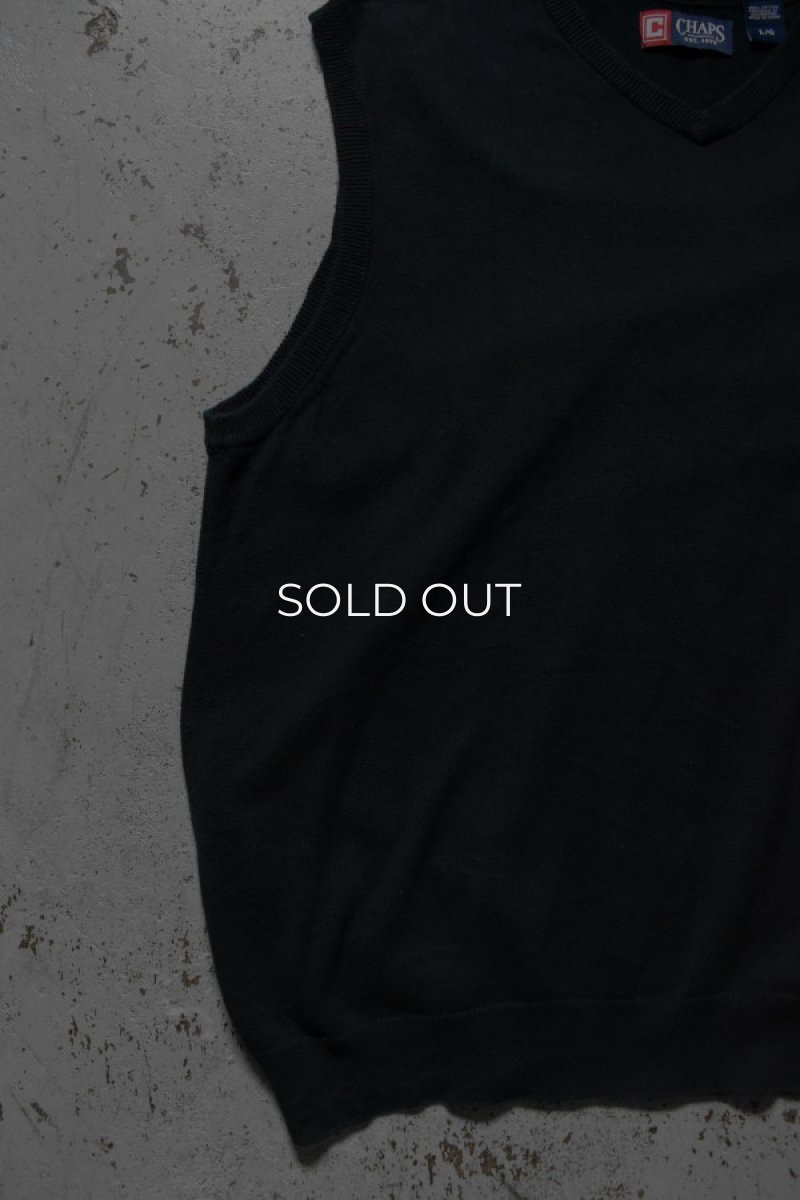 画像6: CHAPS cotton knit vest (6)