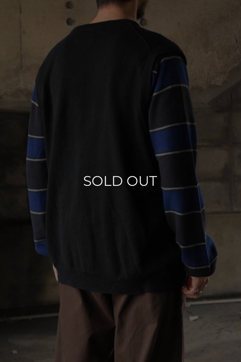 画像3: CHAPS cotton knit vest (3)