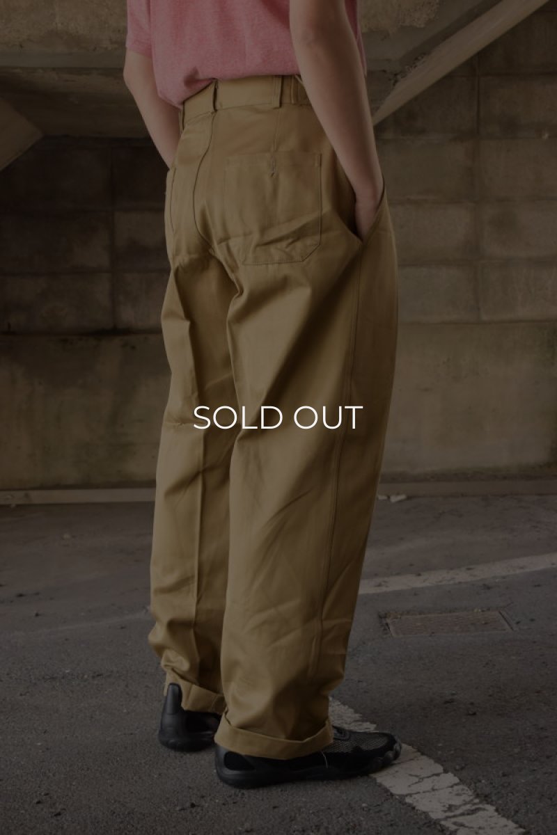 画像3: ITALIAN MILITARY Hospital Work Pants -DEADSTOCK- (3)