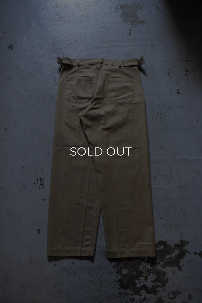 画像12: ITALIAN MILITARY Hospital Work Pants -DEADSTOCK- (12)