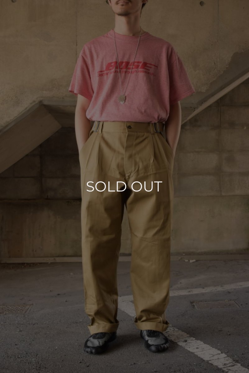 画像4: ITALIAN MILITARY Hospital Work Pants -DEADSTOCK- (4)