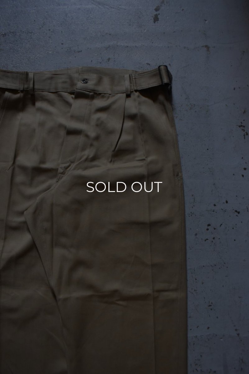 画像6: ITALIAN MILITARY Hospital Work Pants -DEADSTOCK- (6)