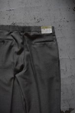 画像12: 2-tuck slacks made in USA -DEAD STOCK- (12)