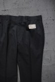画像4: 80's no tuck slacks  -DEAD STOCK- (4)