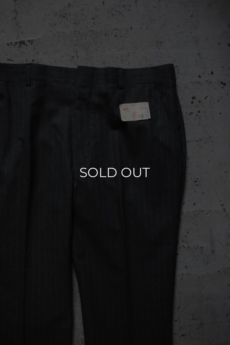 画像4: 80's no tuck slacks  -DEAD STOCK- (4)