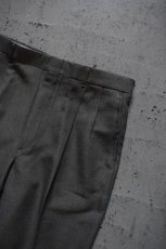 画像6: 2-tuck slacks made in USA -DEAD STOCK- (6)