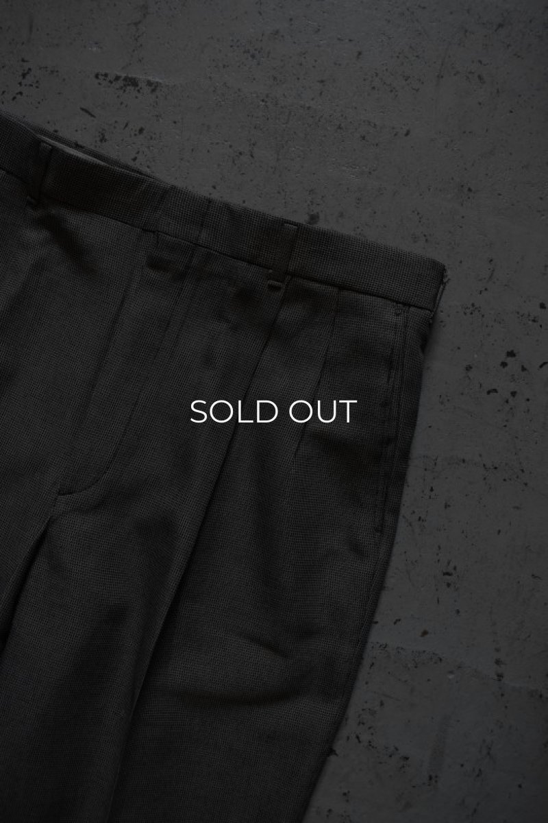 画像6: 2-tuck slacks made in USA -DEAD STOCK- (6)
