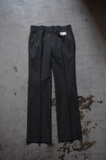 画像3: 80's no tuck slacks  -DEAD STOCK- (3)