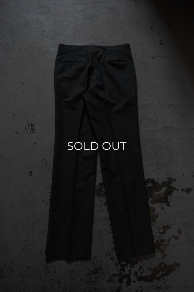 画像9: 80's no tuck slacks  -DEAD STOCK- (9)