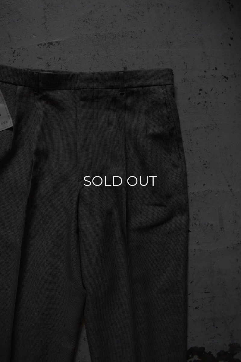 画像4: 2-tuck slacks made in USA -DEAD STOCK- (4)