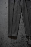 画像5: 2-tuck slacks made in USA -DEAD STOCK- (5)