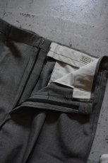 画像7: 2-tuck slacks made in USA -DEAD STOCK- (7)