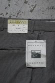 画像1: 2-tuck slacks made in USA -DEAD STOCK- (1)