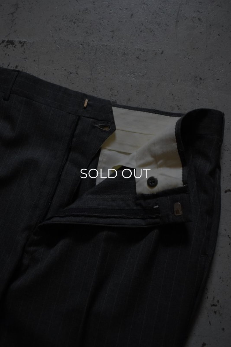 画像7: 80's no tuck slacks  -DEAD STOCK- (7)