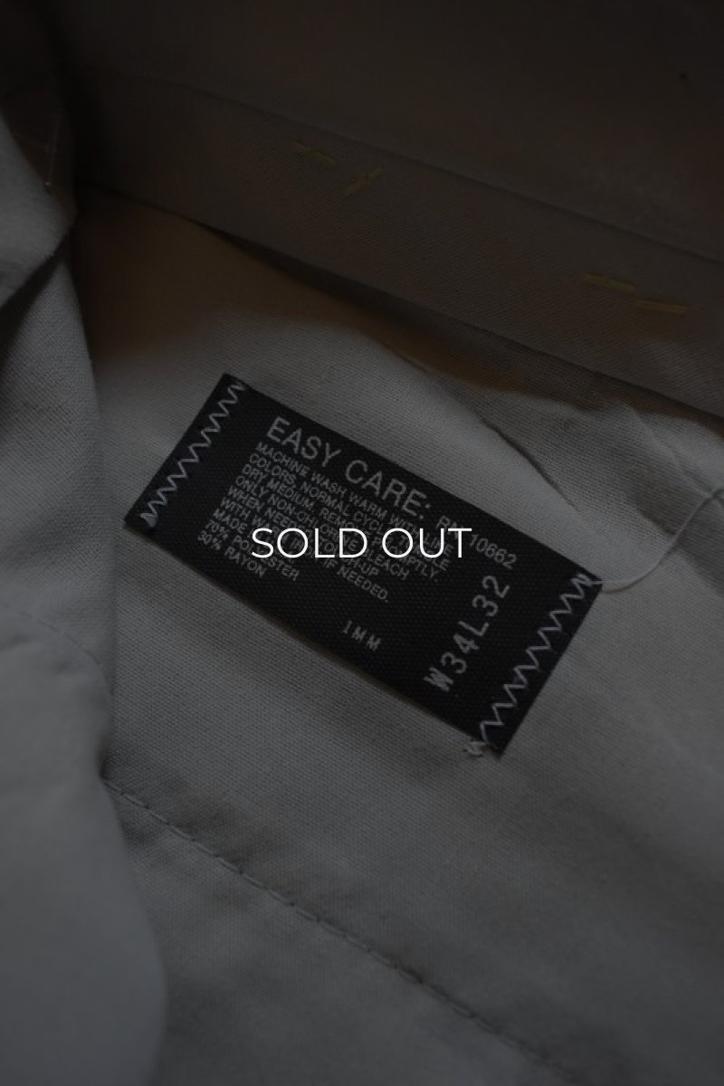 画像10: 2-tuck slacks made in USA -DEAD STOCK- (10)