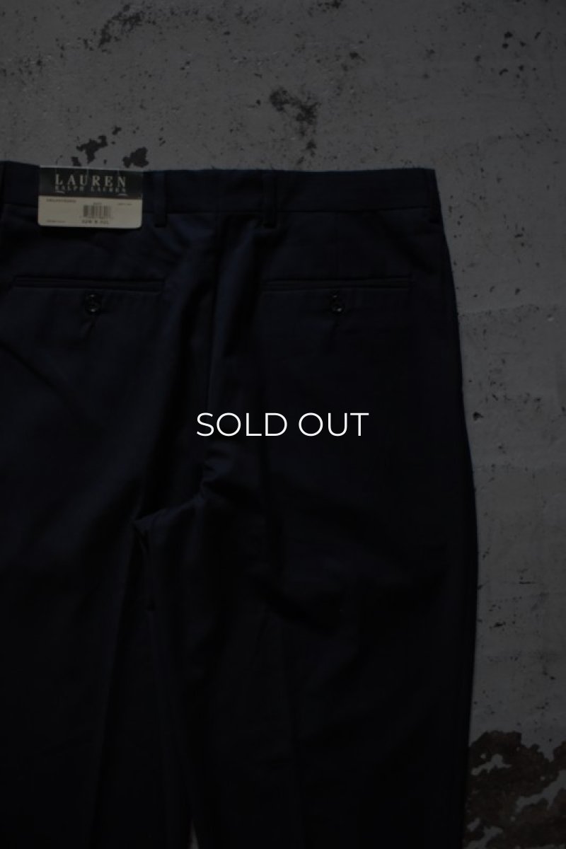 画像11: Lauren 2-tuck slacks -DEAD STOCK- (11)