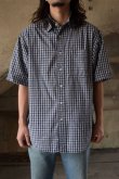 画像1: GAP S/S check BD shirt (1)